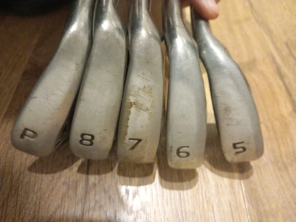 Set of 5 Hippo XXL Irons Set 5,6,7,8 & PW Mitsubishi Graphite Regular Shafts - Image 2 of 4