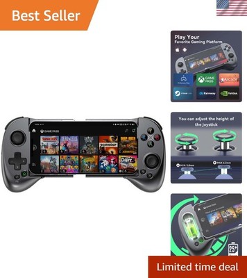 Versatile Bluetooth Game Controller with Adjustable Joystick - Mobile & PC Ready