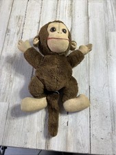 Vintage Dakin Monkey 12 Plush Stuffed Animal