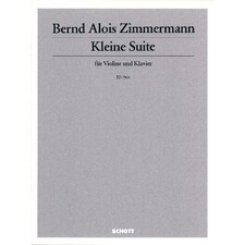 Kleine Suite Zimmermann Violine und Klavier Noten