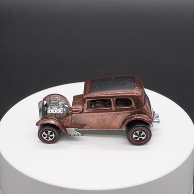 Hot Wheels Redline Classic '32 Ford Vicky In Copper Very Nice!!
