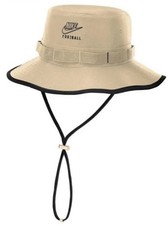 Nike Football Apex Boonie Bucket Hat Adult Medium DriFit OnField Gold NEW C13299