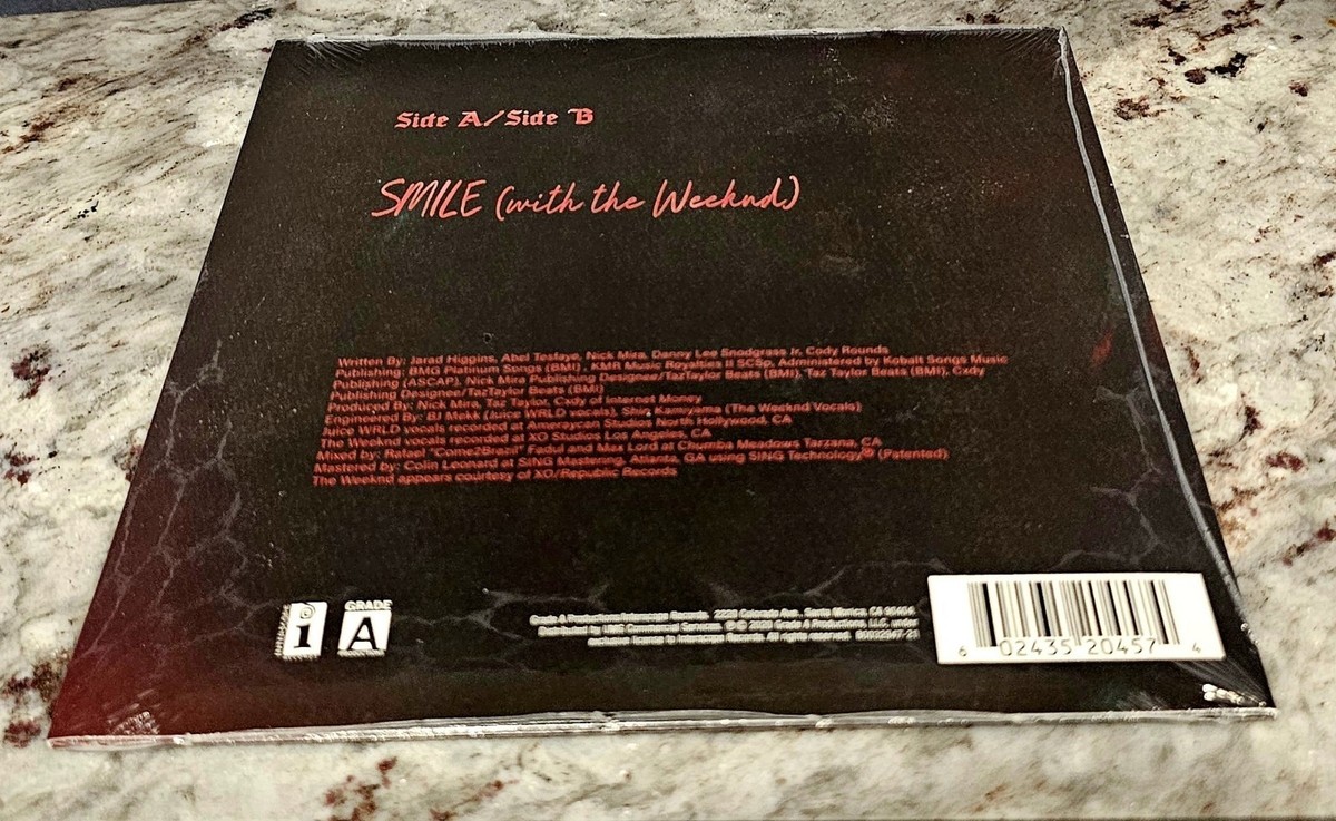 Juice Wrld X The Weeknd - Smile Vinyl 7'' Single Limited