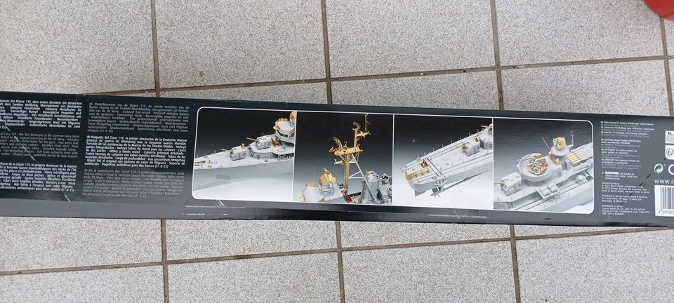 Revell 05179- German Destroyer Class 119 ( Z1 / Z5 ) - Platinum Edition 1/144 - Bild 4 von 4
