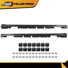 Fit For 2013-2018 Ford Fusion Exterior-Rocker Panel Molding Trim Left+Right Side