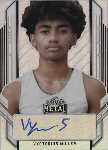 2021-22 Leaf Metal - Vyctorius Miller #PA-VM1