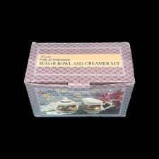  Fruit Harvest Cream and Sugar Set