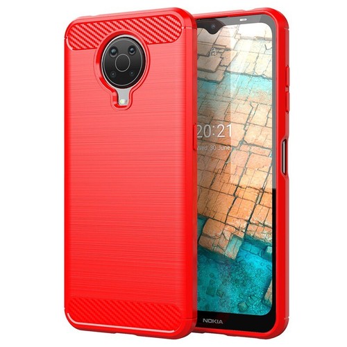 New Nokia G10 G20 X10 X20 Soft TPU Case Carbon Fiber Protector Phone Cover Shell - Photo 11 sur 12
