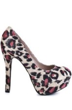 NEW in Box Betsey Johnson Diskko Pumps in Multi Velvet Size US 8.5