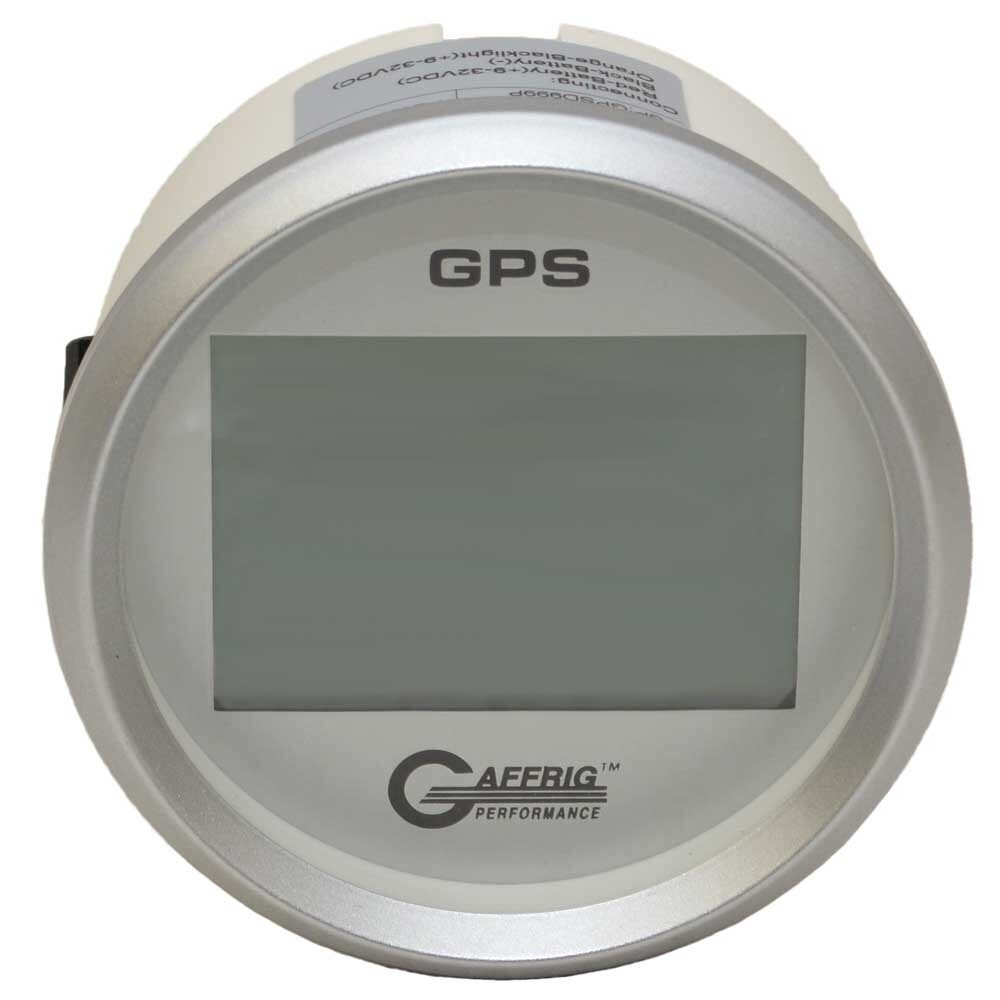 Gaffrig Boat GPS Speedometer Gauge 184820 Digital Platinum Silver eBay