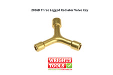 Image of Monument Lockshield Radiator Valve Key 1/2" & 3/4" & 1" - 2056D