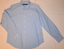 Bluse Ralph Lauren Sport hellblau Gr. 14 / 44 Neuwertig