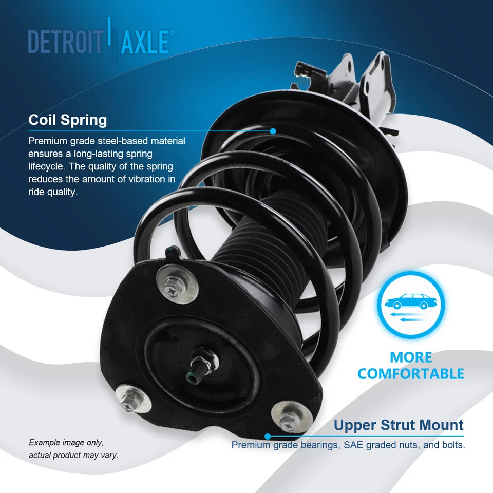 Front Struts + Rear Shock Absorbers + Sway Bars for 2007-2011 2012 Nissan Altima — 第 3/4 张图片