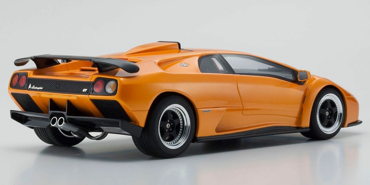KYOSHO ランボルギーニ オレンジ 1/18 予約] 京商 1/18 ランボルギーニ ディアブロ GTR オレンジパール