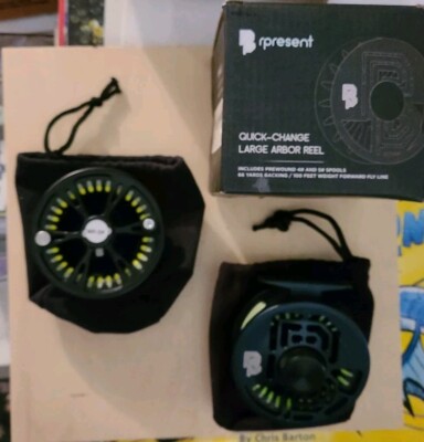 rpresent quick change large arbor reel Prewound #4 & #5 Spools 66 Yds 