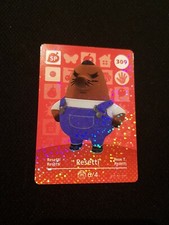 RESETTI ANIMAL CROSSING AMIIBO SERIES 4 CARD #309 TRACKED AU POST geniuine