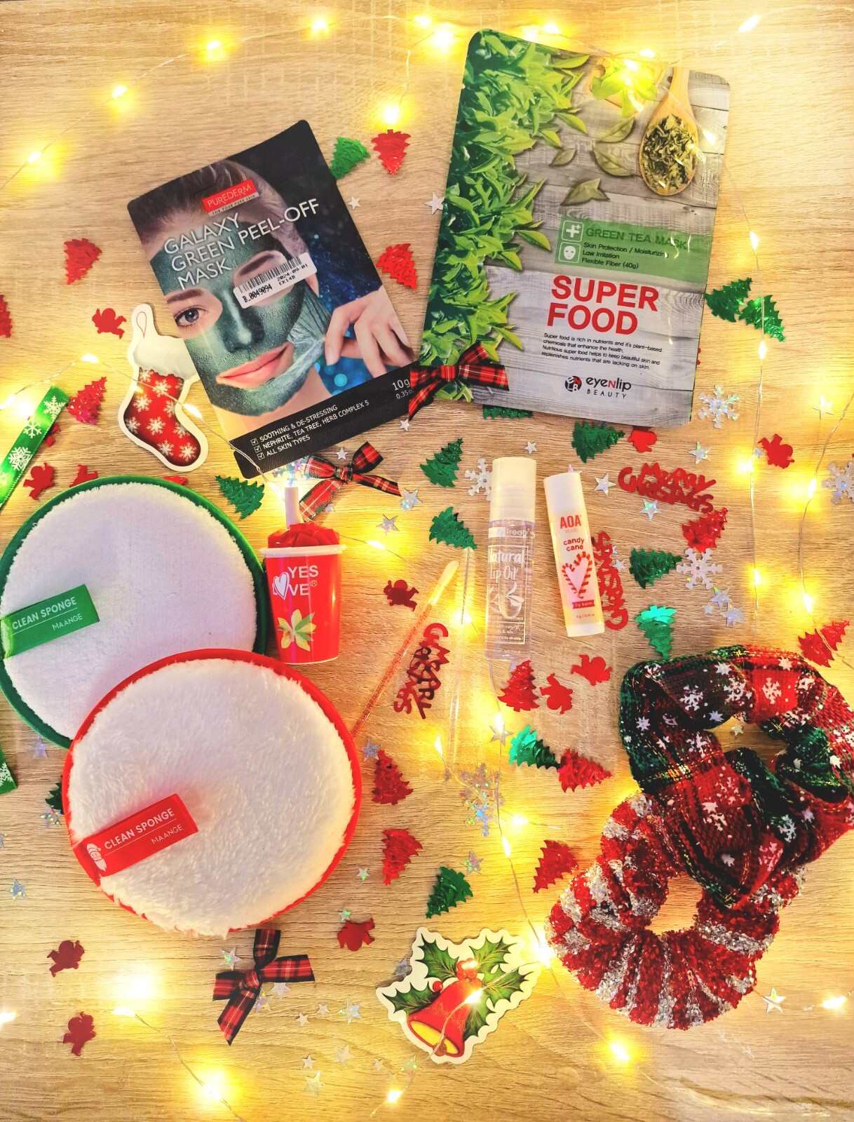 Box Beauté Noël Coréen contre le teint terne d'hiver : soins hydratants effet bonne mine
