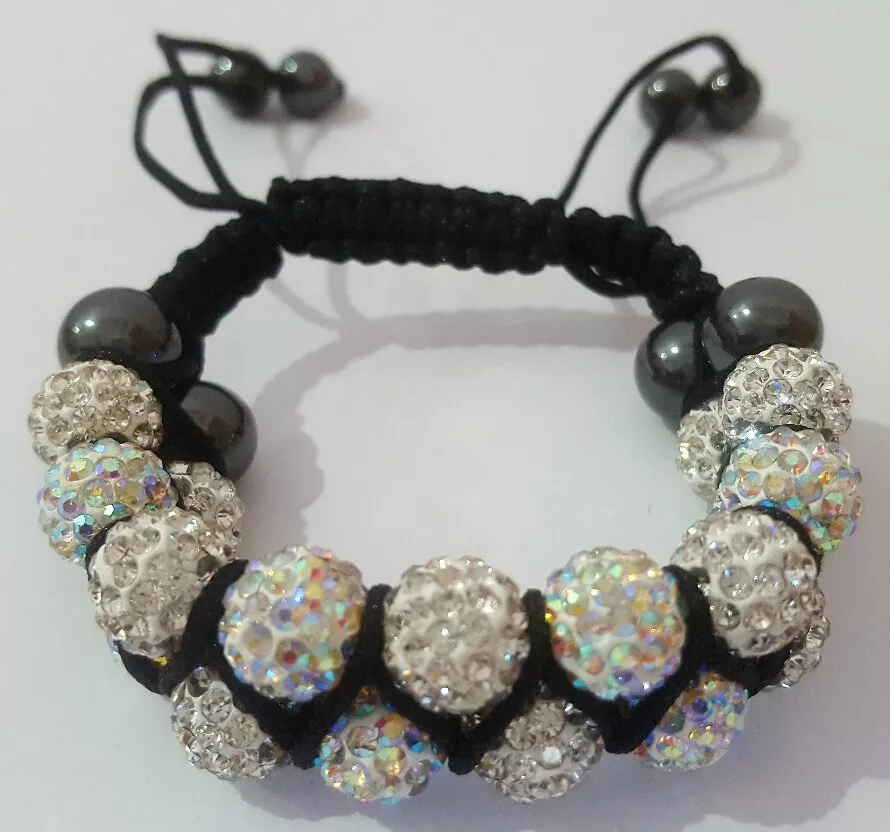 Double shamballa bracelet deals