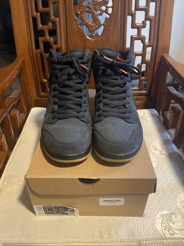 sb dunk high orange label