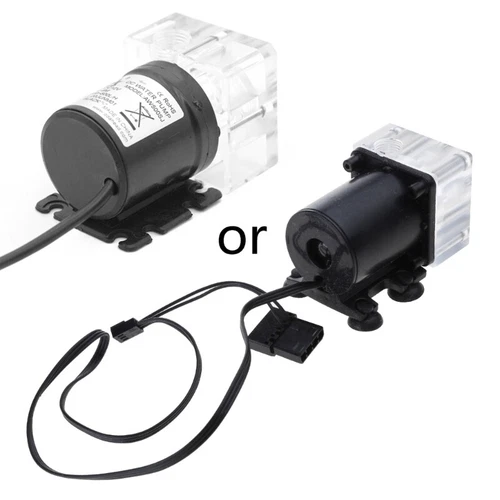 High Flow Pump 800L/h Low Noise for Computer CPU Cooling Water Pump 12V 19W G1/4