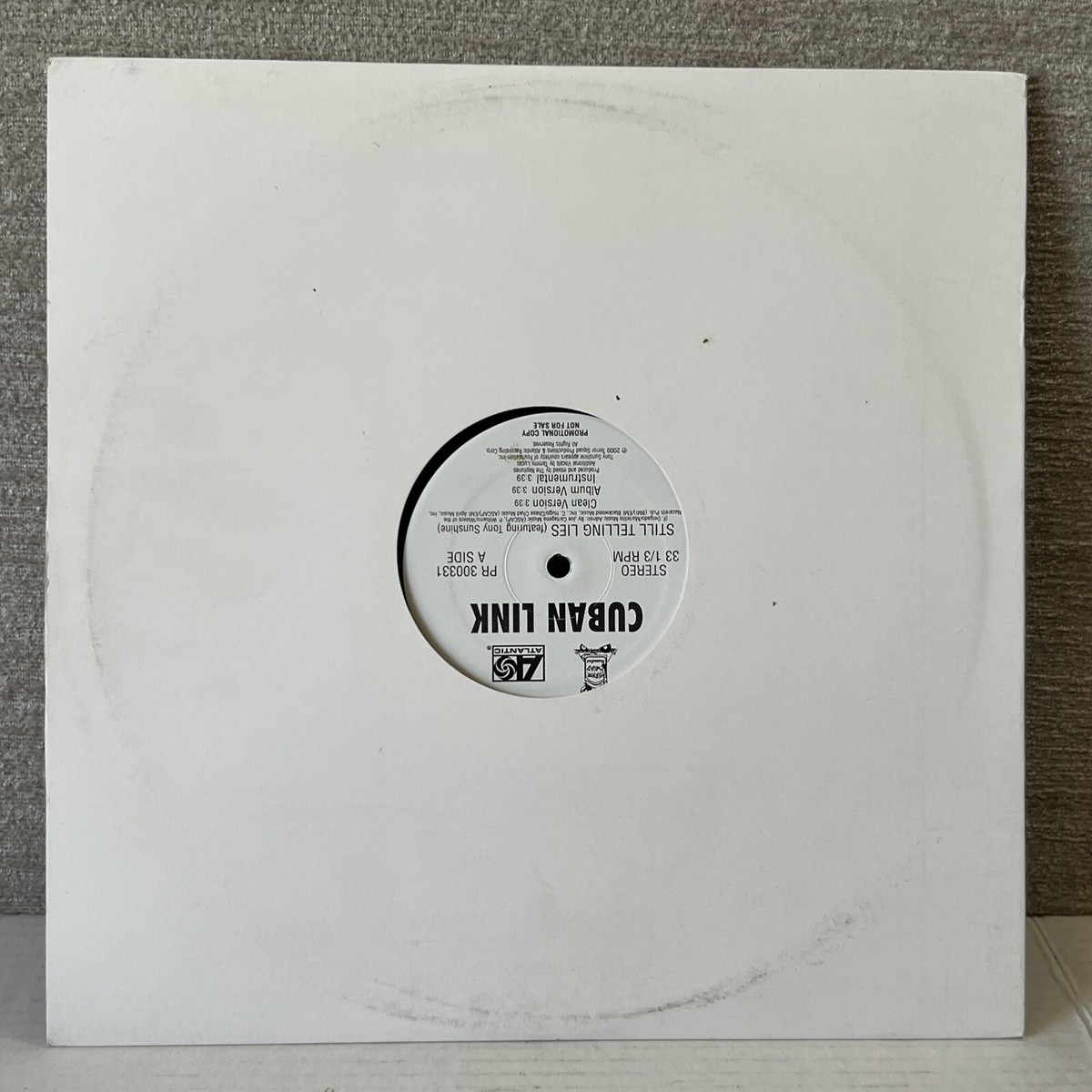 Cuban Link Still Telling Lies / Murder Murder PROMO 12
