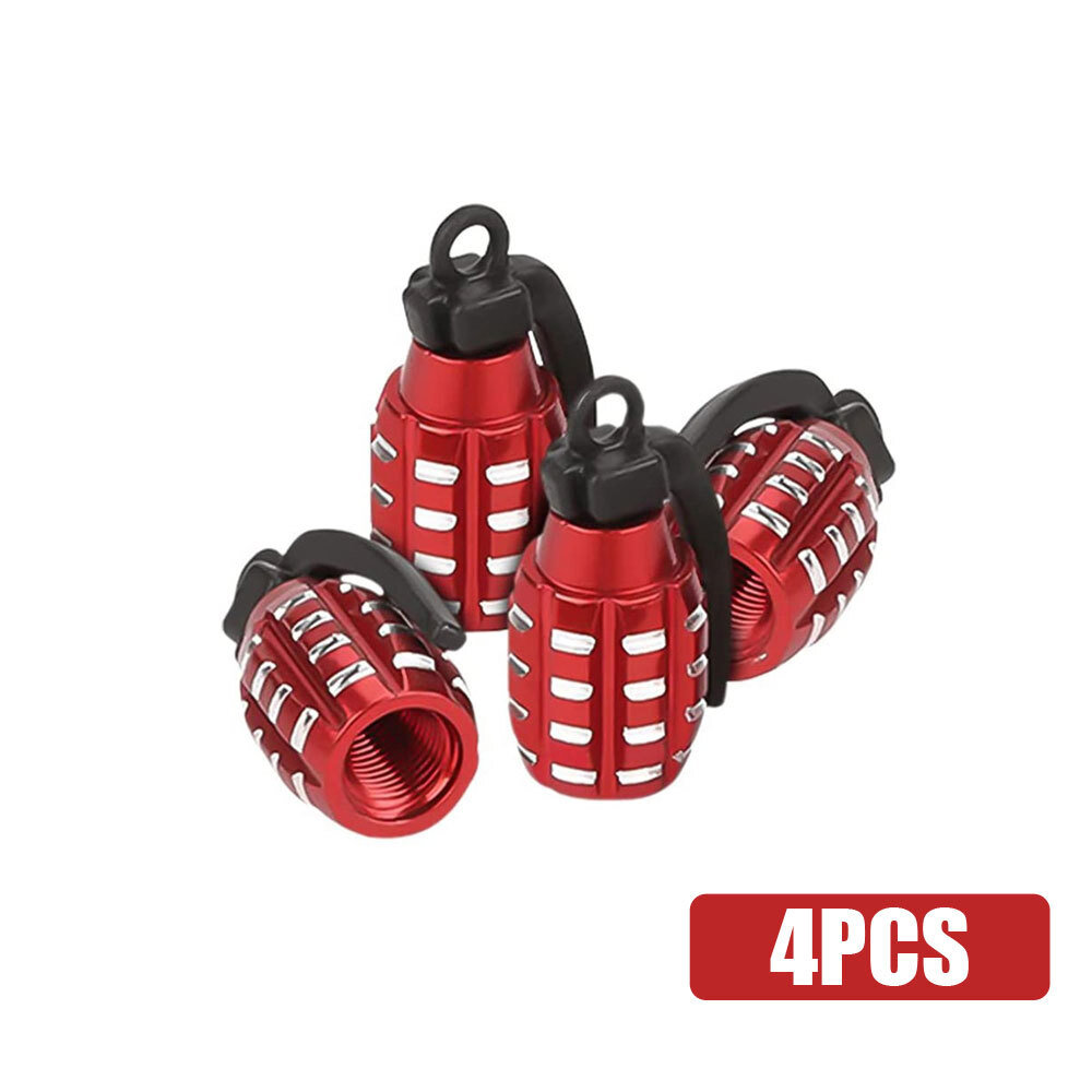 Purchase 4 X 1:5 Grenade Style Wheel Tyre Tire Valve Stems Cap Air Dust Covers For Toyota In HK - Foto 10