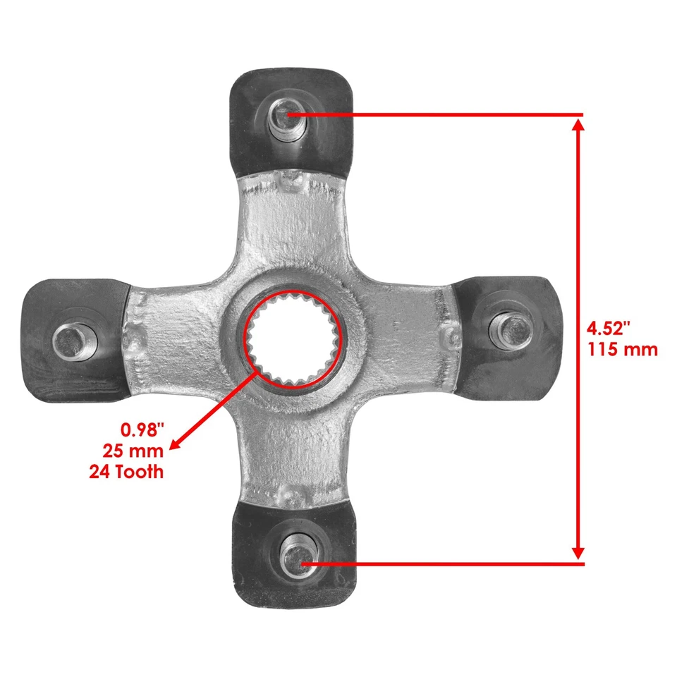 Ошейники ступицы заднего колеса для Yamaha YFZ450R два левых правых 18P25380000 2009-2024 - Изображение 2 из 4