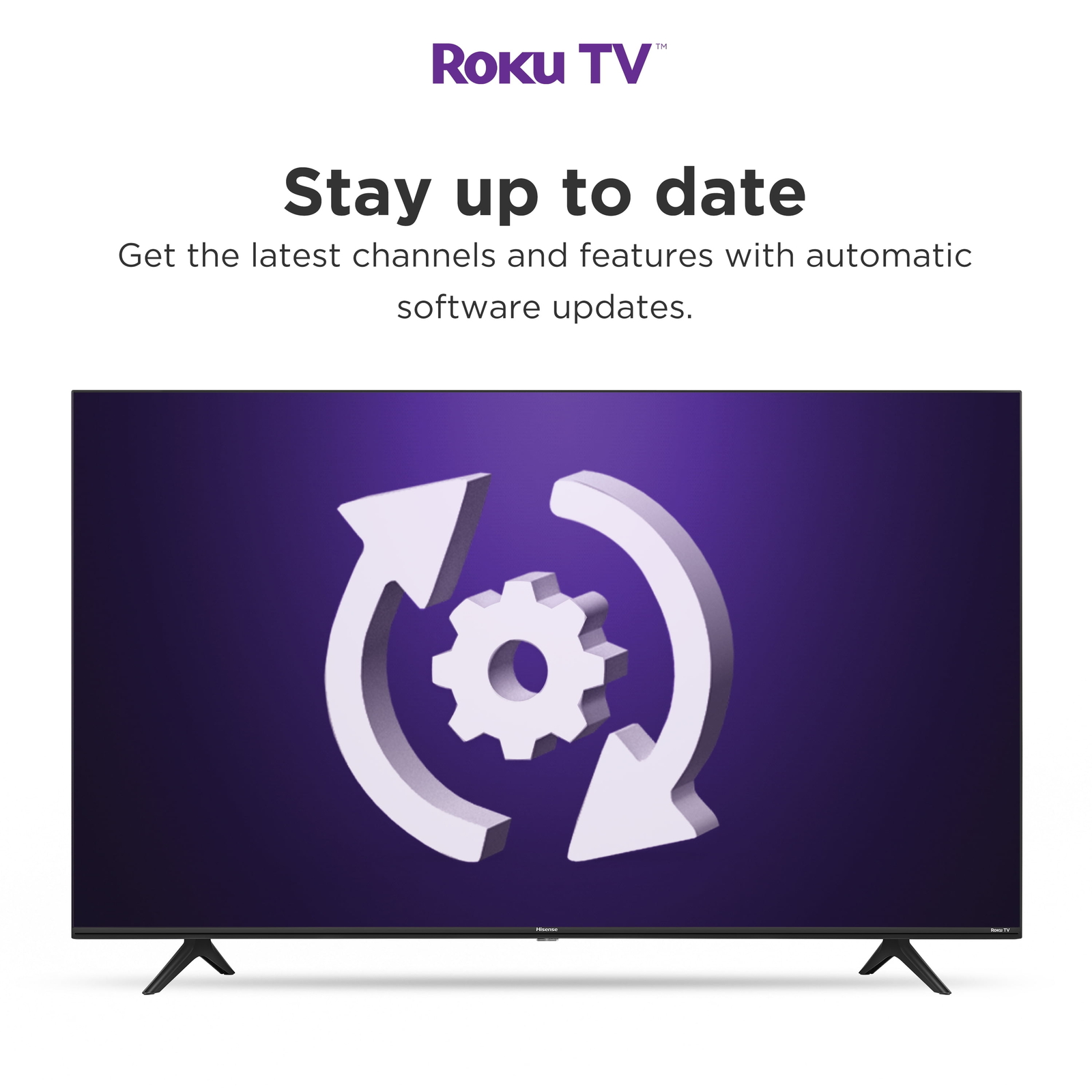 58" Class 4K UHD LED HDR Smart Roku TV + App / 2160p / Game Sport Mode / Google