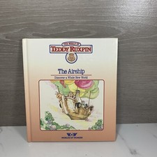 Vintage 1985 Teddy Ruxpin Hardback "The Airship" Worlds of Wonder BOOK ONLY