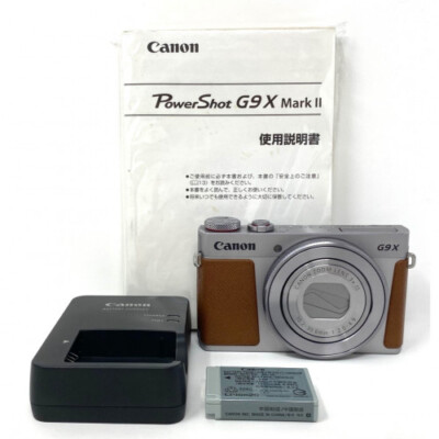 Canon PowerShot G9X【箱入】 Canon PowerShot G9X Mark II Digital Camera Silver New Boxed