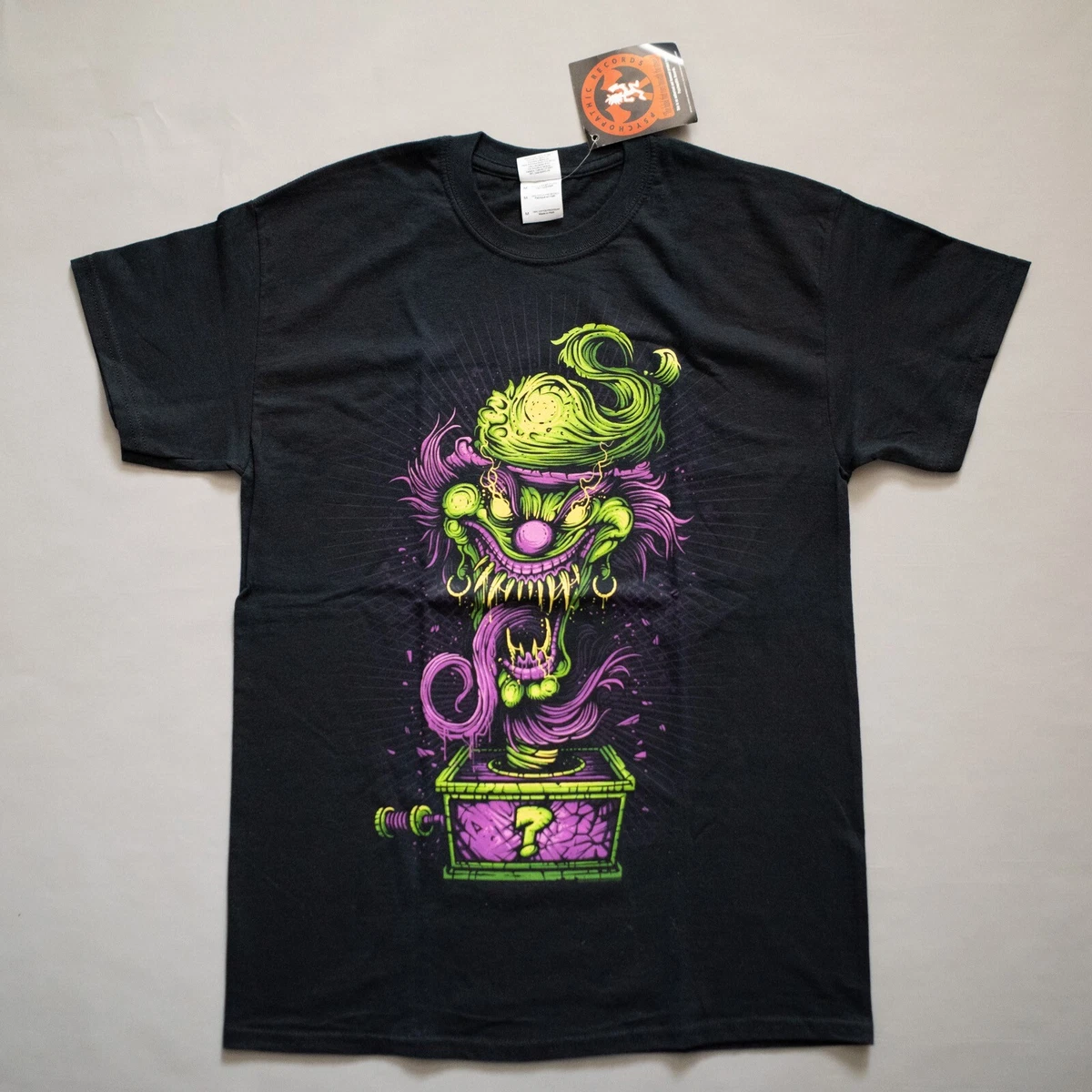 Insane Clown Posse Rest In Pieces Juggalo Black T Shirt New Official ICP Gift Pr - Foto 4