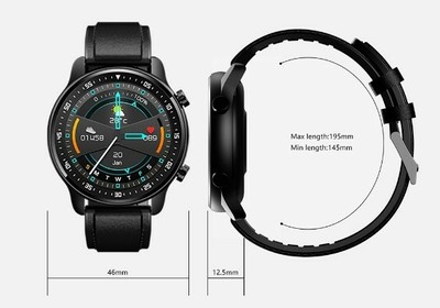 COLMI MT1 Round Smartwatch Ip67 Play Music BT 4.0 Phone Call Sport | eBay