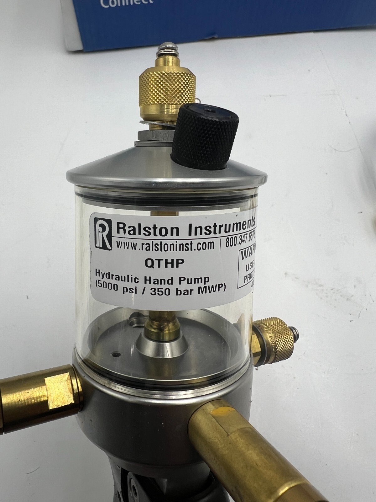 Ralston QTHP0000 5000psi Hydraulic Hand Pump, 1/4" Male NPT Process eBay