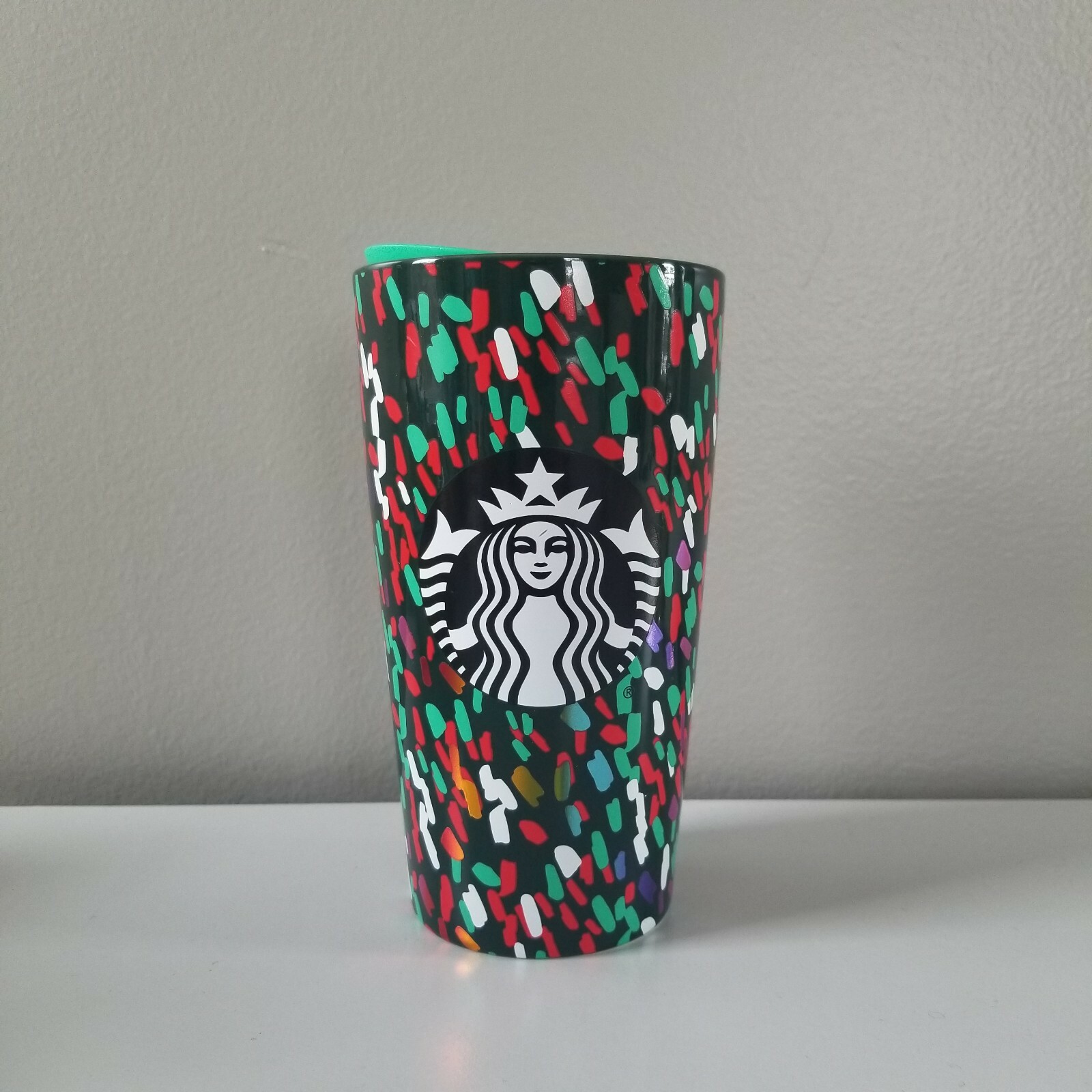 Starbucks Christmas 2019 Ceramic Confetti Tumbler Brand New with Tag
