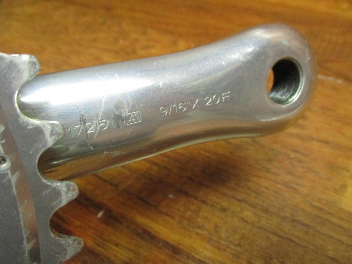 Jeu De Manivelles Campagnolo Veloce Vintage - 172.5mm, BCD 135, Plateau 53/39, Occasion
