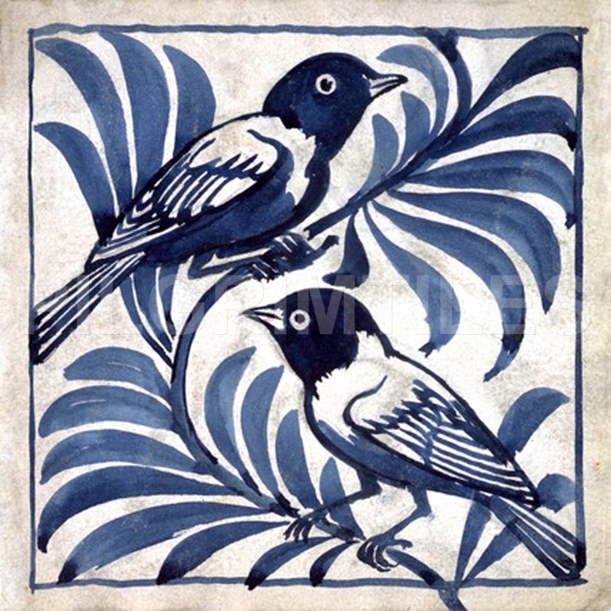 モーガン マッセン／wtw Morgan／ACRYL ART BIRD／A4 新品 WTW