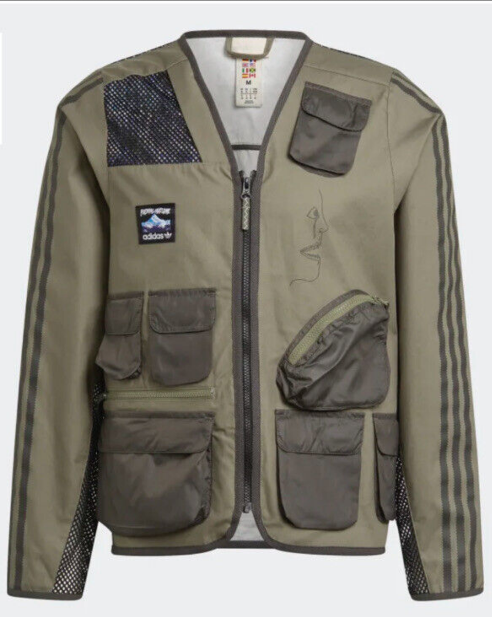 Adidas FA F*cking Awesome Fishing Men Jacket Legacy Green FT7946
