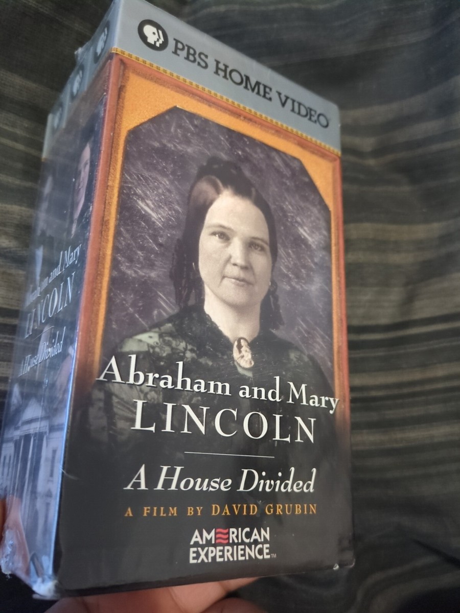Abraham and Mary Lincoln: A House Divided (VHS, 2001, 3-Tape