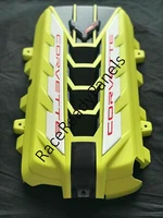 2020/24 CORVETTE C8 ENGINE COVER ACCELERATE YELLOW CARBON FIBER RAILS NEW OEM (For: More than one vehicle)
