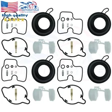 4pcs Carb Repair Rebuilt kit For Honda 1995-1998 CBR600F3-CBR600 -US Stock