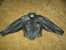Sexy Ladies Genuine Leather Coat/Jacket Medium Great Condition! Made in USA