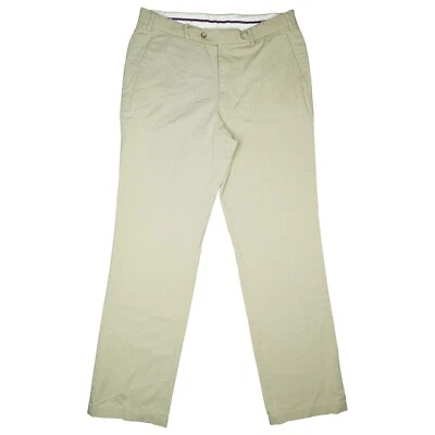 Hiltl Herren Hose Chino Straight Leg Stoff stretch 48 W31 L32 beige dünn Sommer - Bild 1 von 4