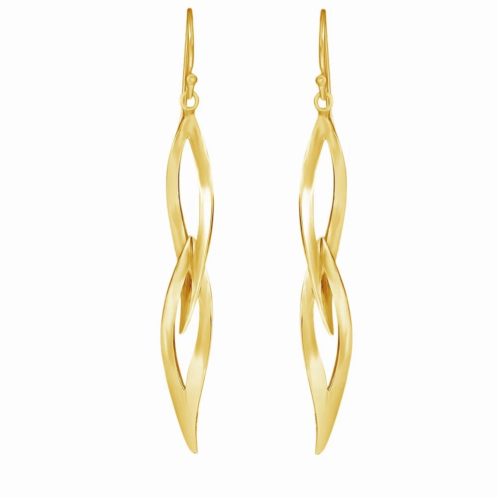 9ct gold sales infinity earrings