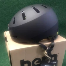 Bern Macon 2.0 Mips Multisport Helmet Unisex Medium Matte Black Medium New