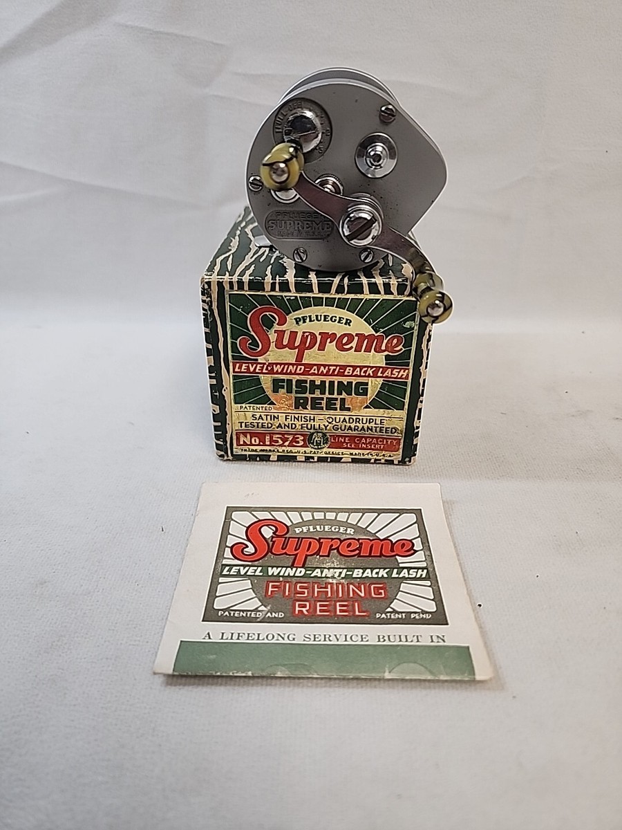 Pfluger Supreme No.1573 Reel - Made In USA | eBay