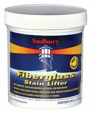 Sudbury Fiberglass Stain Lifter Removes Waterline/Rust/Exhaust Stains 16 Oz 846