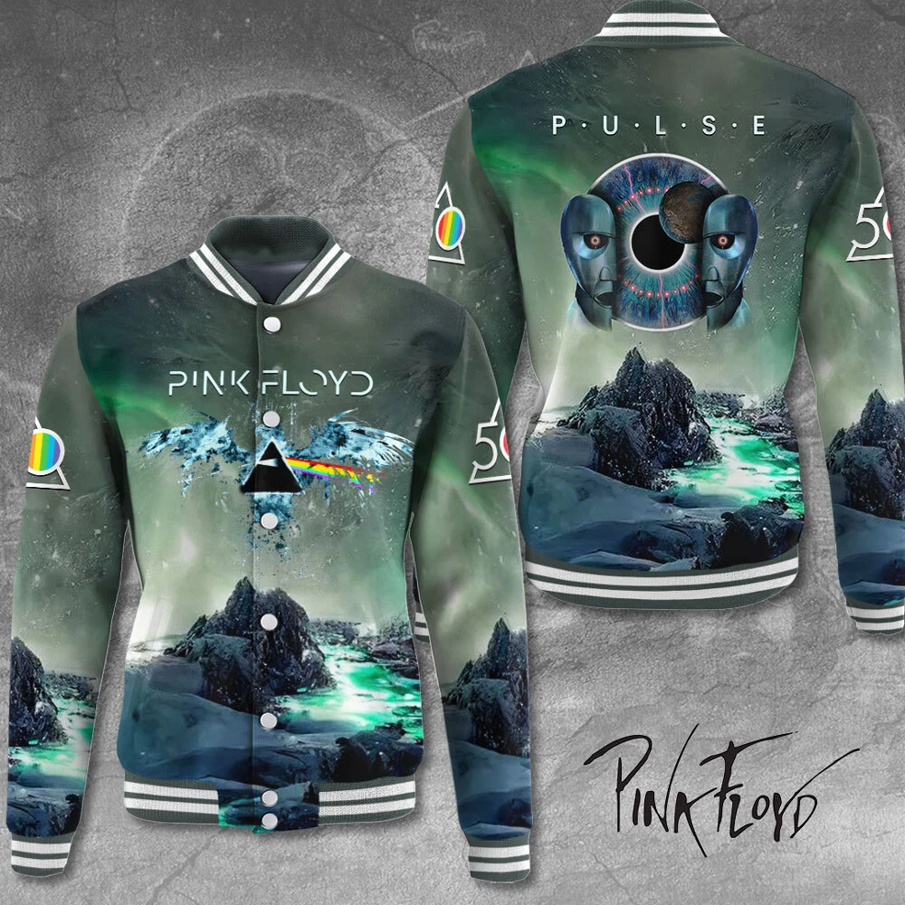 Pink Floyd Music Baseball Jacket For Fan
