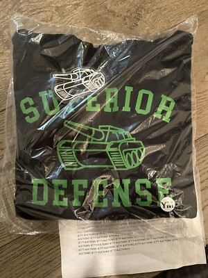 Superior Defense Tank of Strength Hoodie Black sweatshirt Supdef