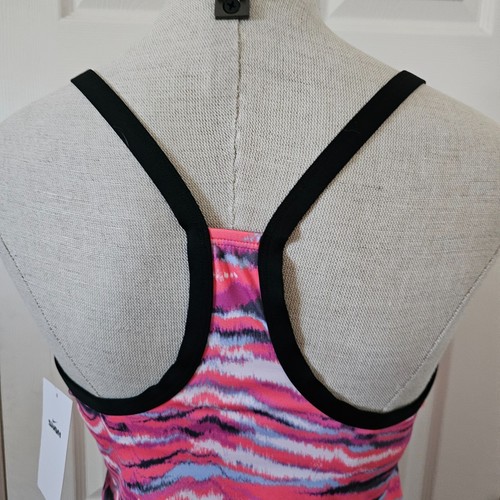 NIKE Women's 2-Piece Color Surge Tankini Swimsuit Set Multicolor Size M NEW - Picture 7 of 17