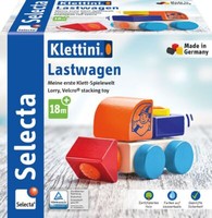 Selecta Holzspielzeug Klettini Lastwagen Stapelspielzeug | Spielzeug 18 Monate